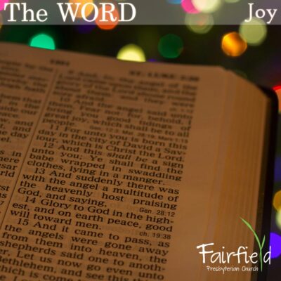 The WORD: Joy